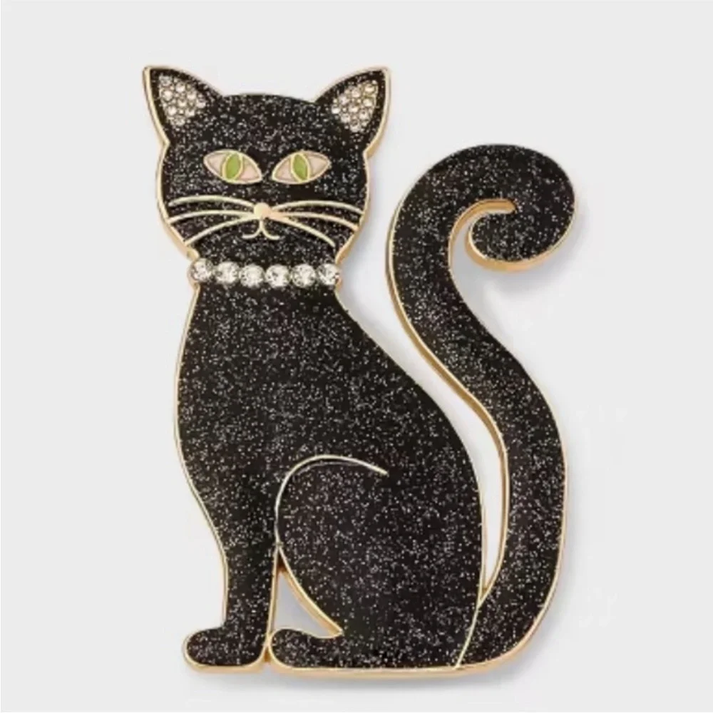 Sugarfix by Baublebar Halloween, Feline Spooky, Purr-fectly Haunting‎ Pin Brooch